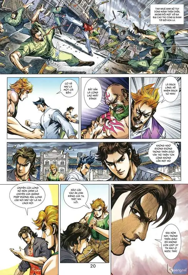 Truyện Tranh Tân Tác Long Hổ Môn trang 4