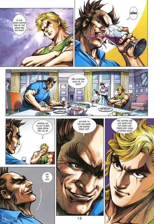 Truyện Tranh Tân Tác Long Hổ Môn trang 4