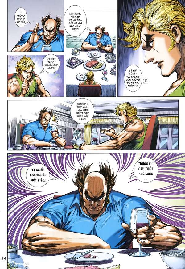 Truyện Tranh Tân Tác Long Hổ Môn trang 4