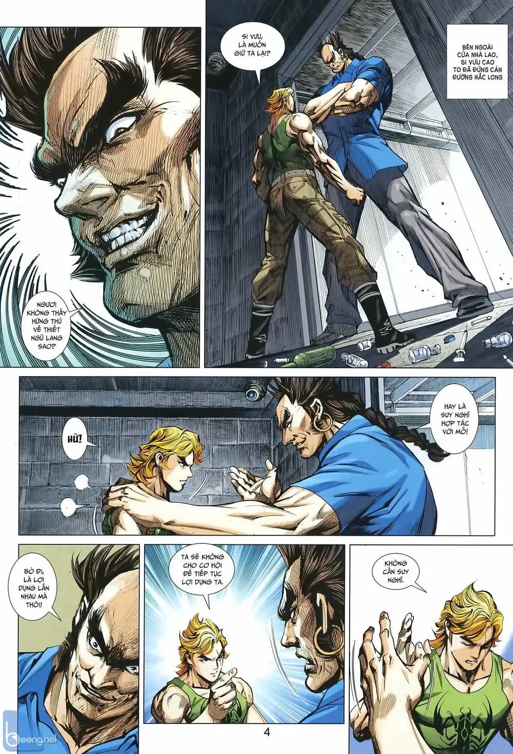 Truyện Tranh Tân Tác Long Hổ Môn trang 4