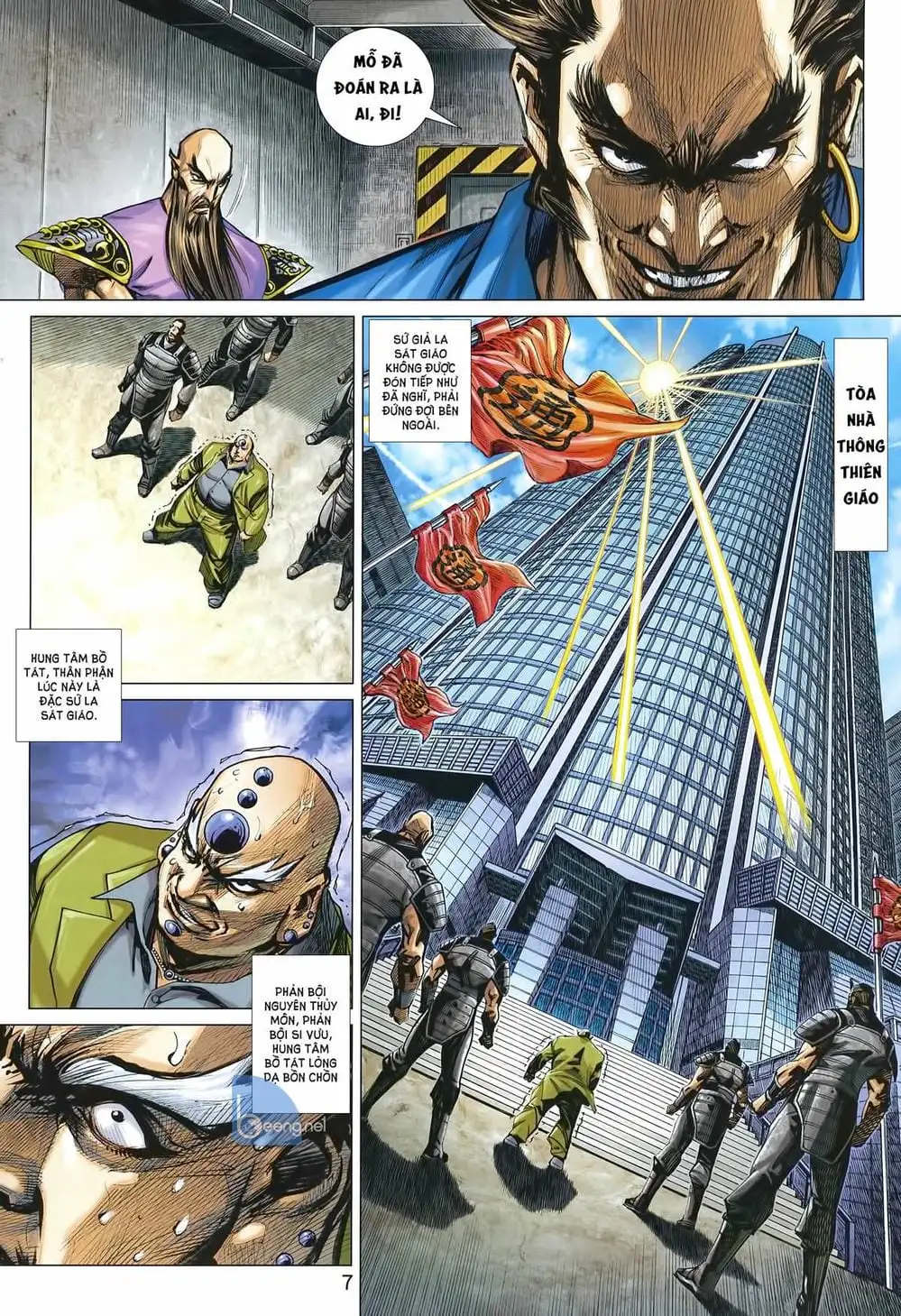 Truyện Tranh Tân Tác Long Hổ Môn trang 4