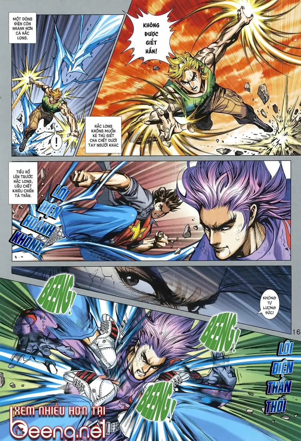 Truyện Tranh Tân Tác Long Hổ Môn trang 4