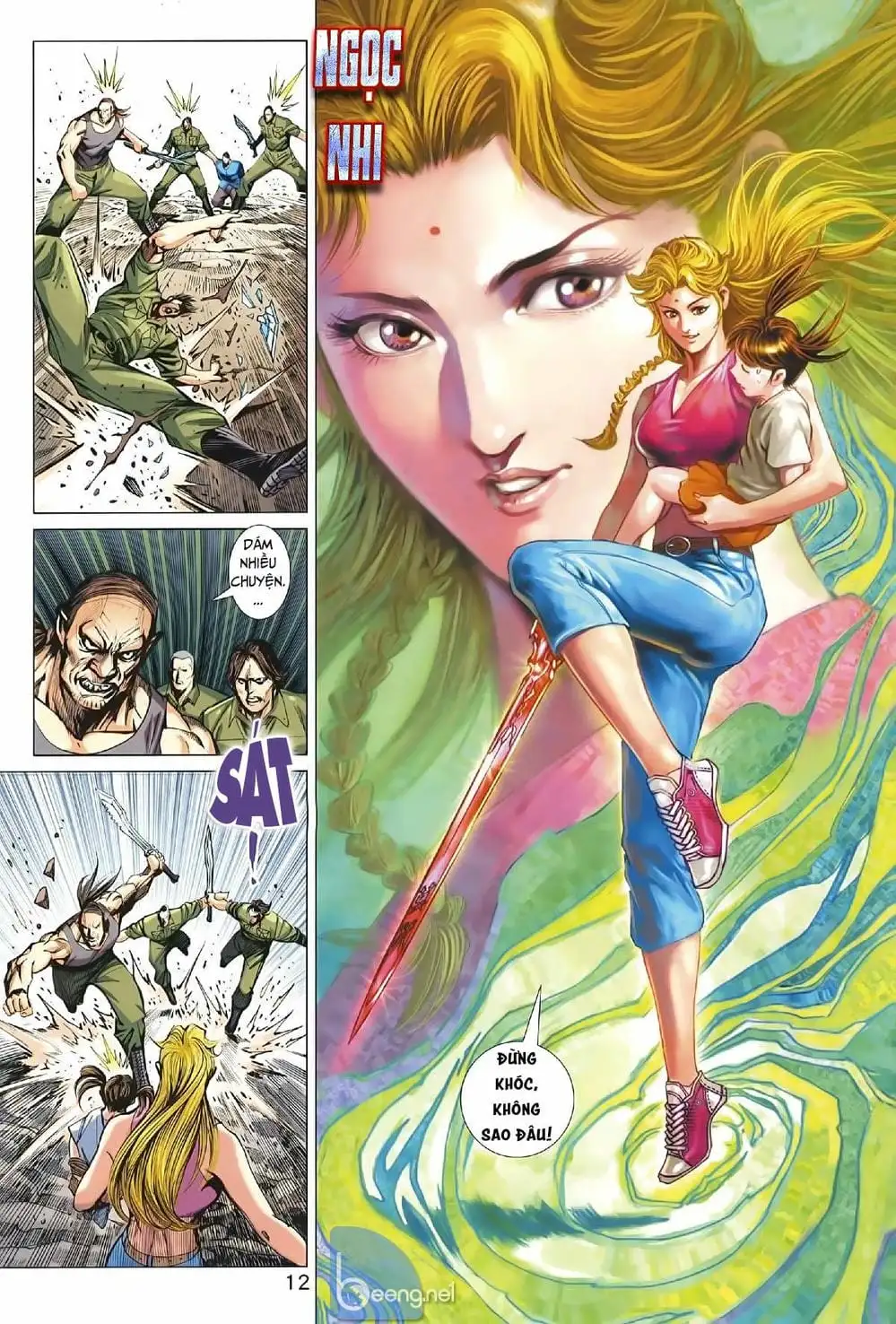 Truyện Tranh Tân Tác Long Hổ Môn trang 4