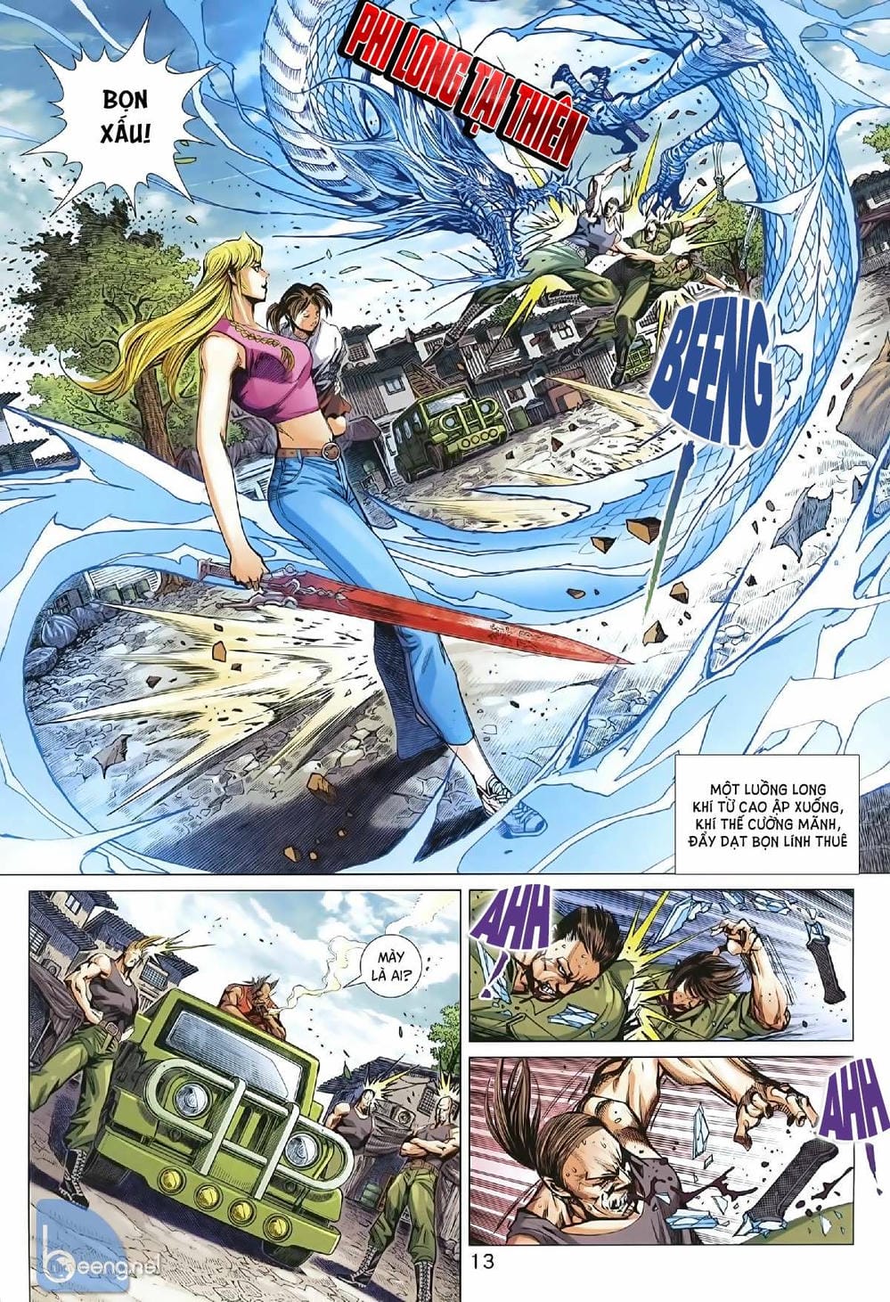 Truyện Tranh Tân Tác Long Hổ Môn trang 4