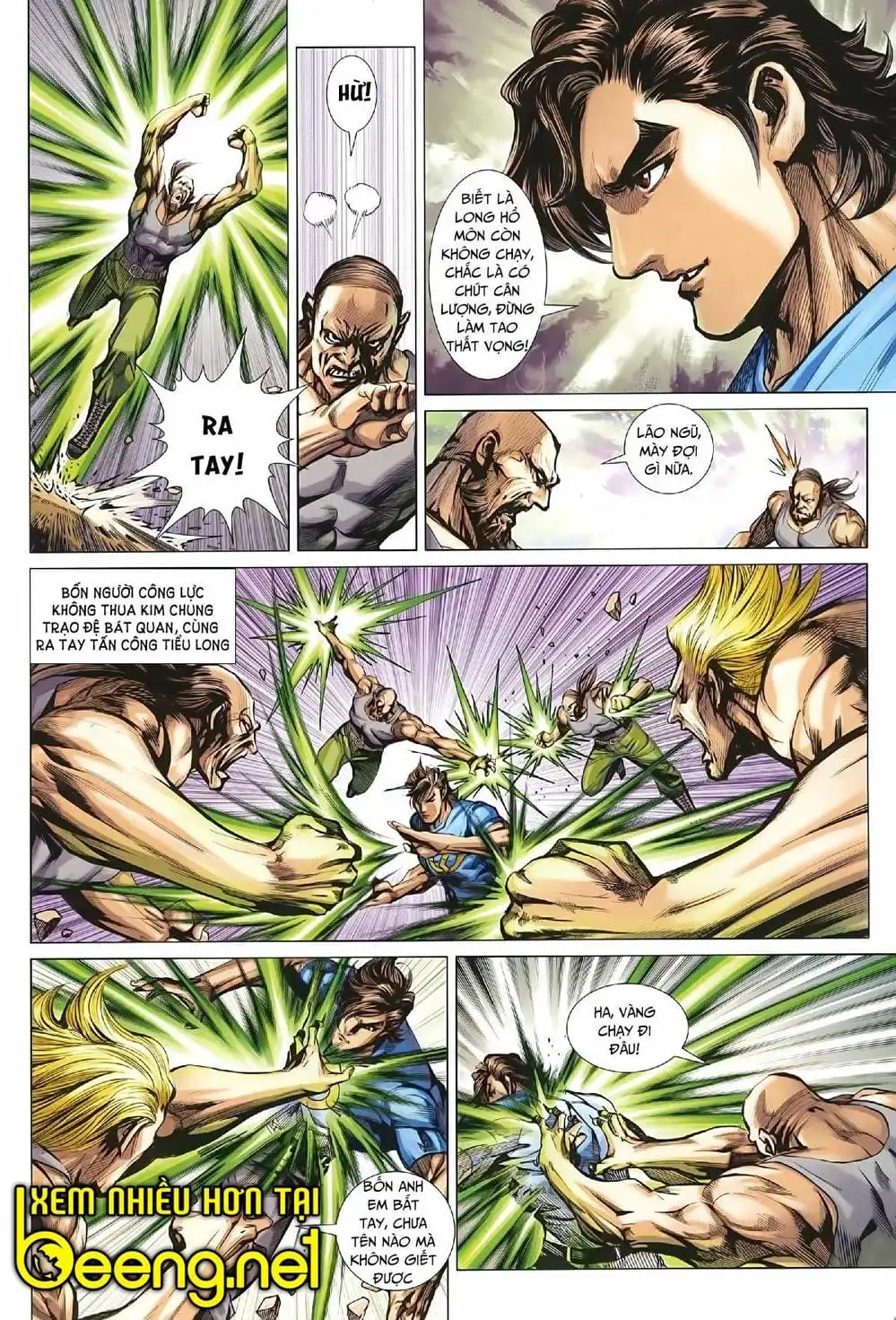 Truyện Tranh Tân Tác Long Hổ Môn trang 4