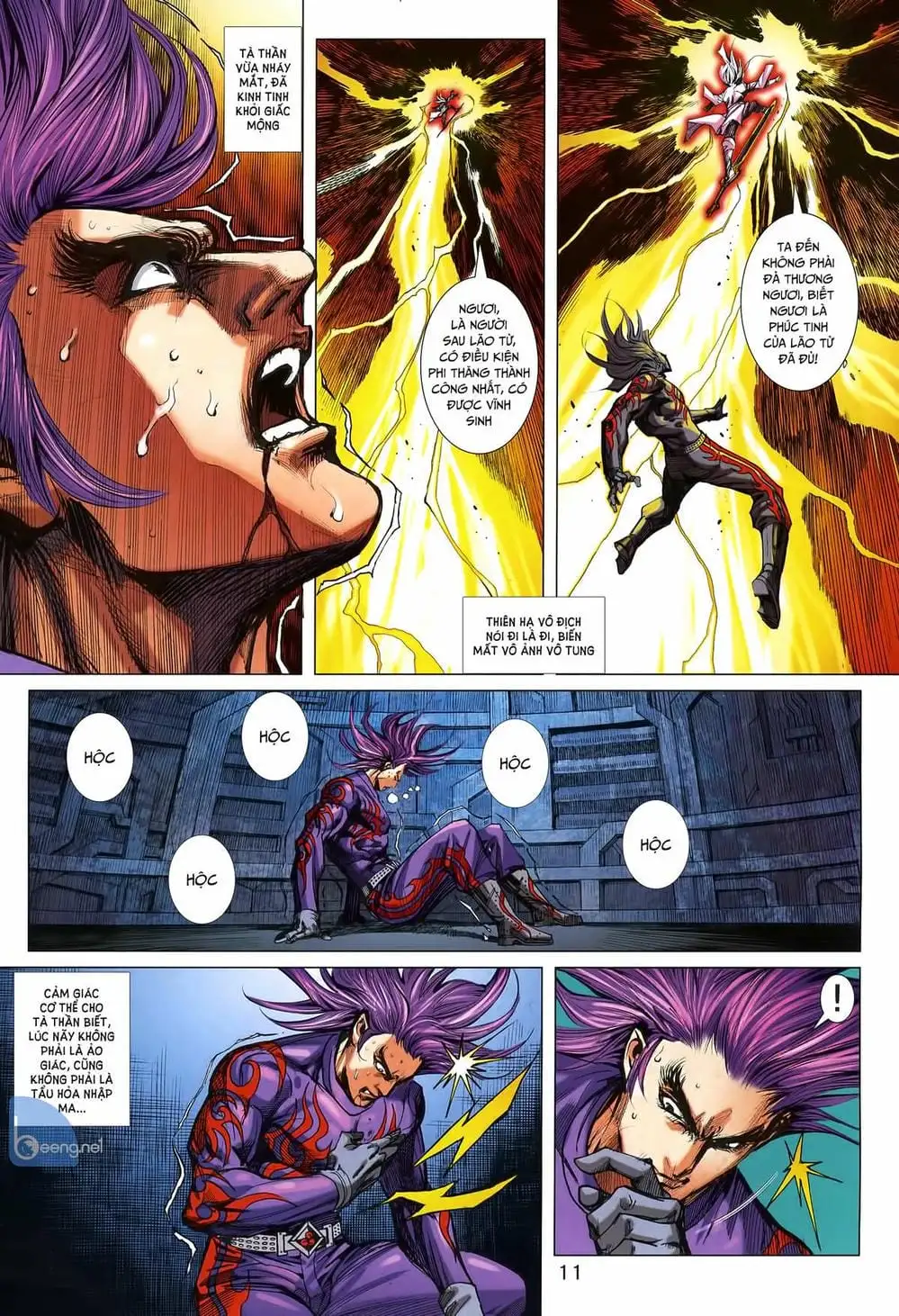 Truyện Tranh Tân Tác Long Hổ Môn trang 4