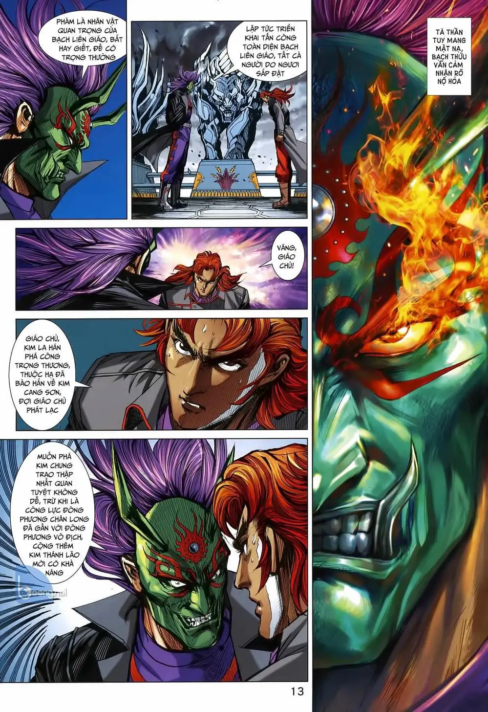 Truyện Tranh Tân Tác Long Hổ Môn trang 4