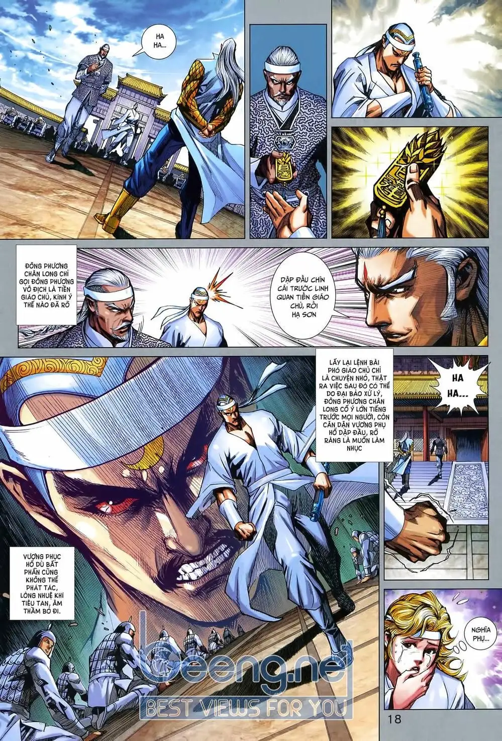 Truyện Tranh Tân Tác Long Hổ Môn trang 4