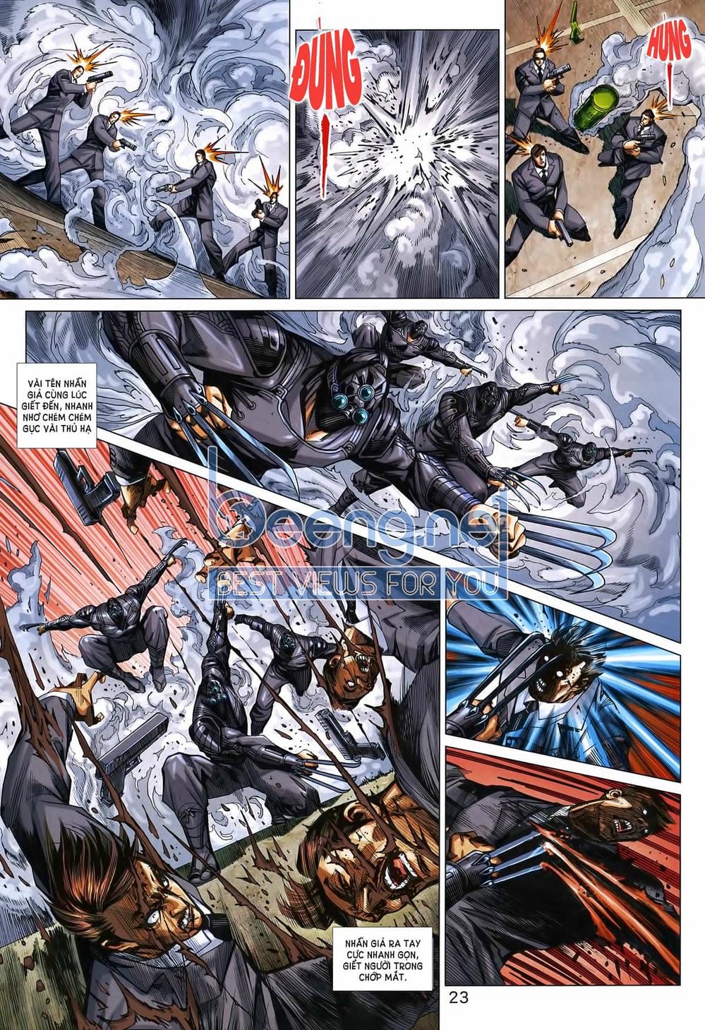 Truyện Tranh Tân Tác Long Hổ Môn trang 4