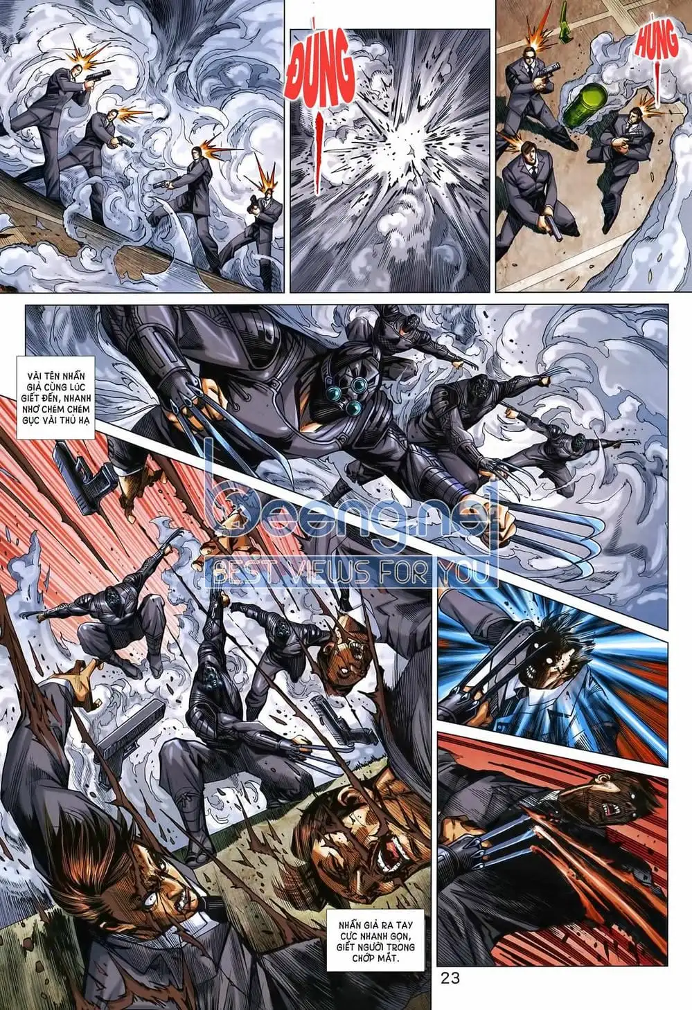 Truyện Tranh Tân Tác Long Hổ Môn trang 4