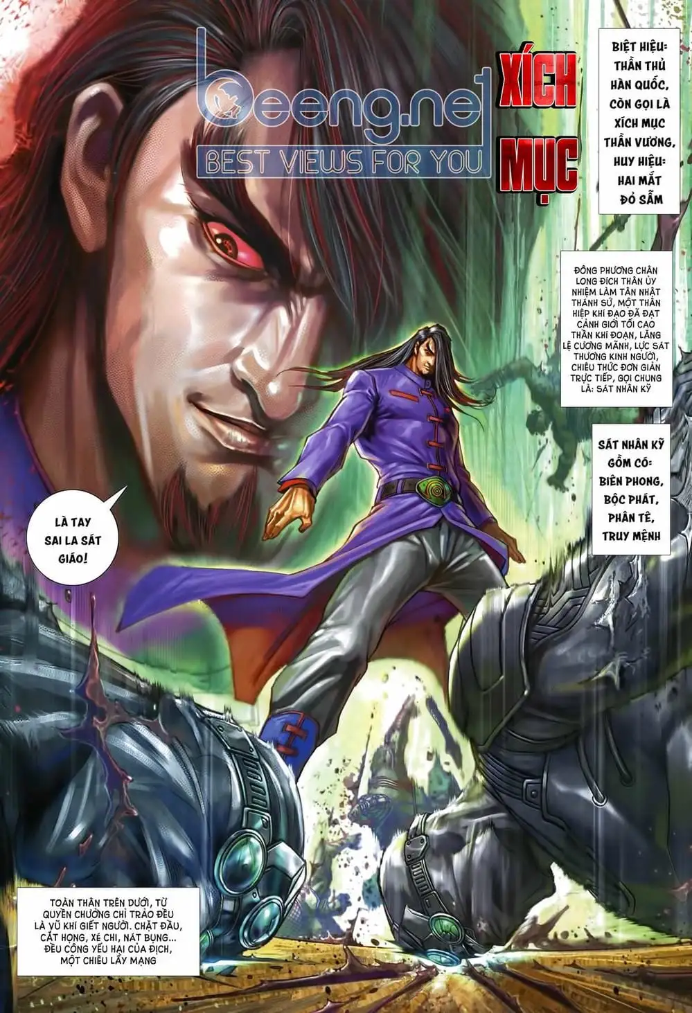 Truyện Tranh Tân Tác Long Hổ Môn trang 4