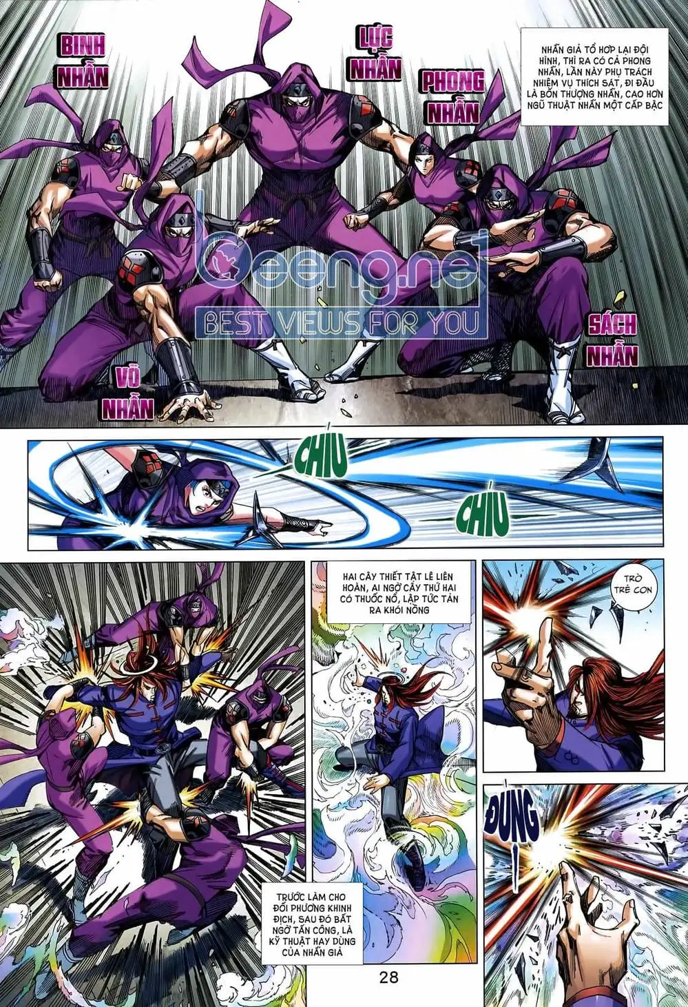 Truyện Tranh Tân Tác Long Hổ Môn trang 4