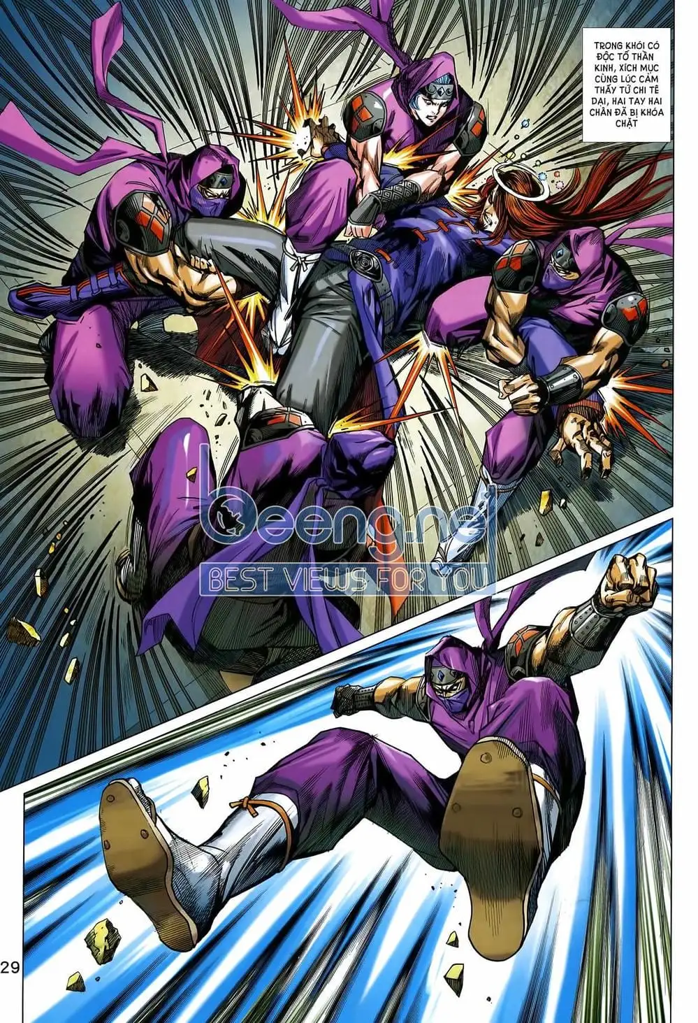 Truyện Tranh Tân Tác Long Hổ Môn trang 4