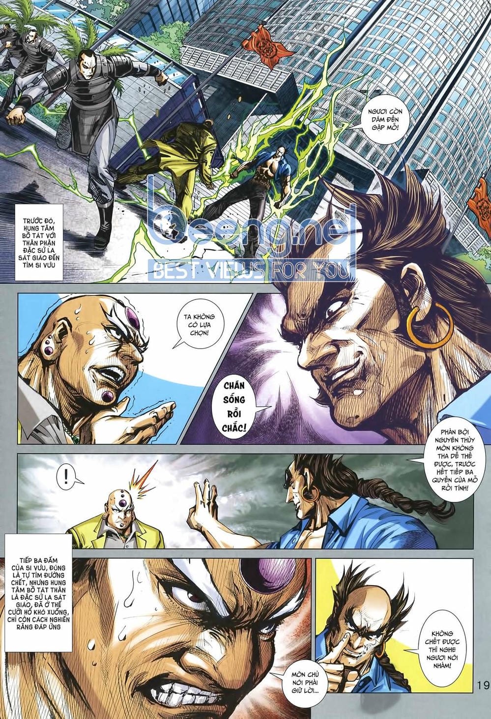 Truyện Tranh Tân Tác Long Hổ Môn trang 4