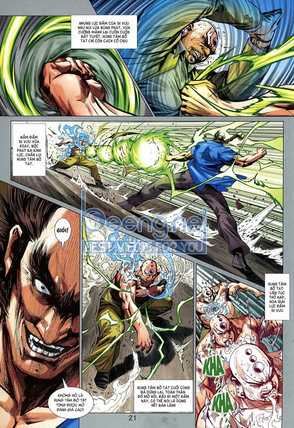 Truyện Tranh Tân Tác Long Hổ Môn trang 4