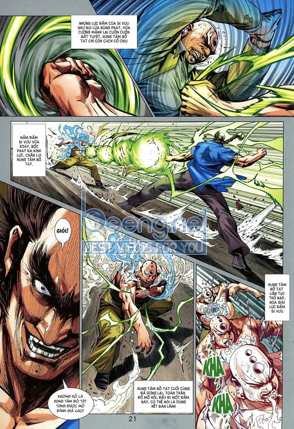 Truyện Tranh Tân Tác Long Hổ Môn trang 4