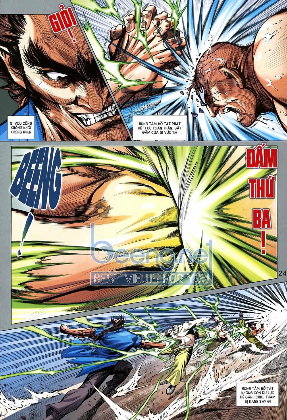 Truyện Tranh Tân Tác Long Hổ Môn trang 4