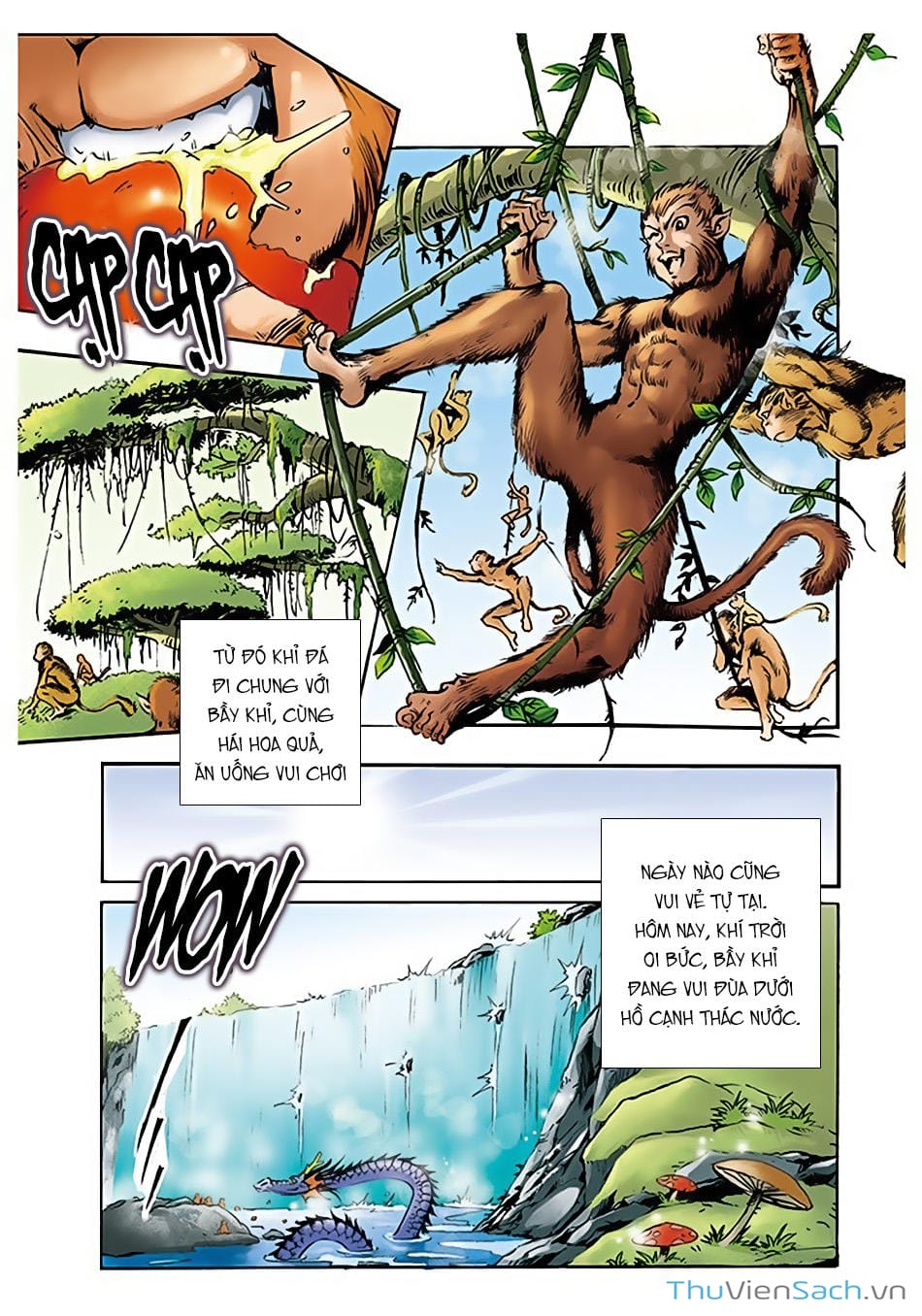 Truyện Tranh Tây Du Ký (Màu) trang 5