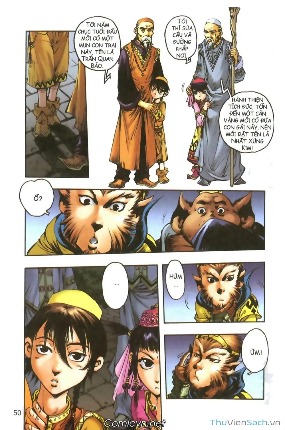 Truyện Tranh Tây Du Ký (Màu) trang 5