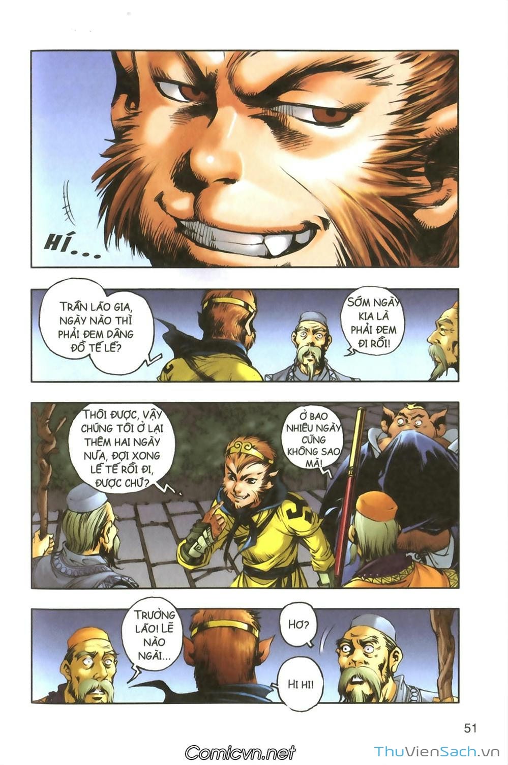 Truyện Tranh Tây Du Ký (Màu) trang 5