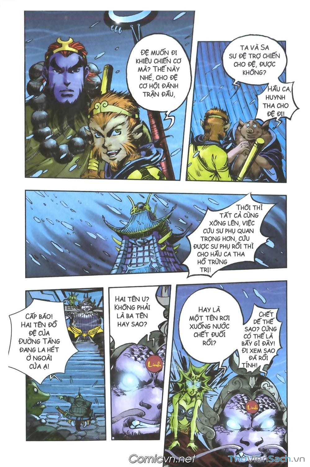 Truyện Tranh Tây Du Ký (Màu) trang 5