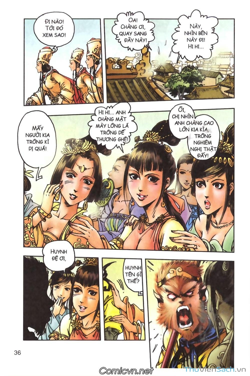 Truyện Tranh Tây Du Ký (Màu) trang 5