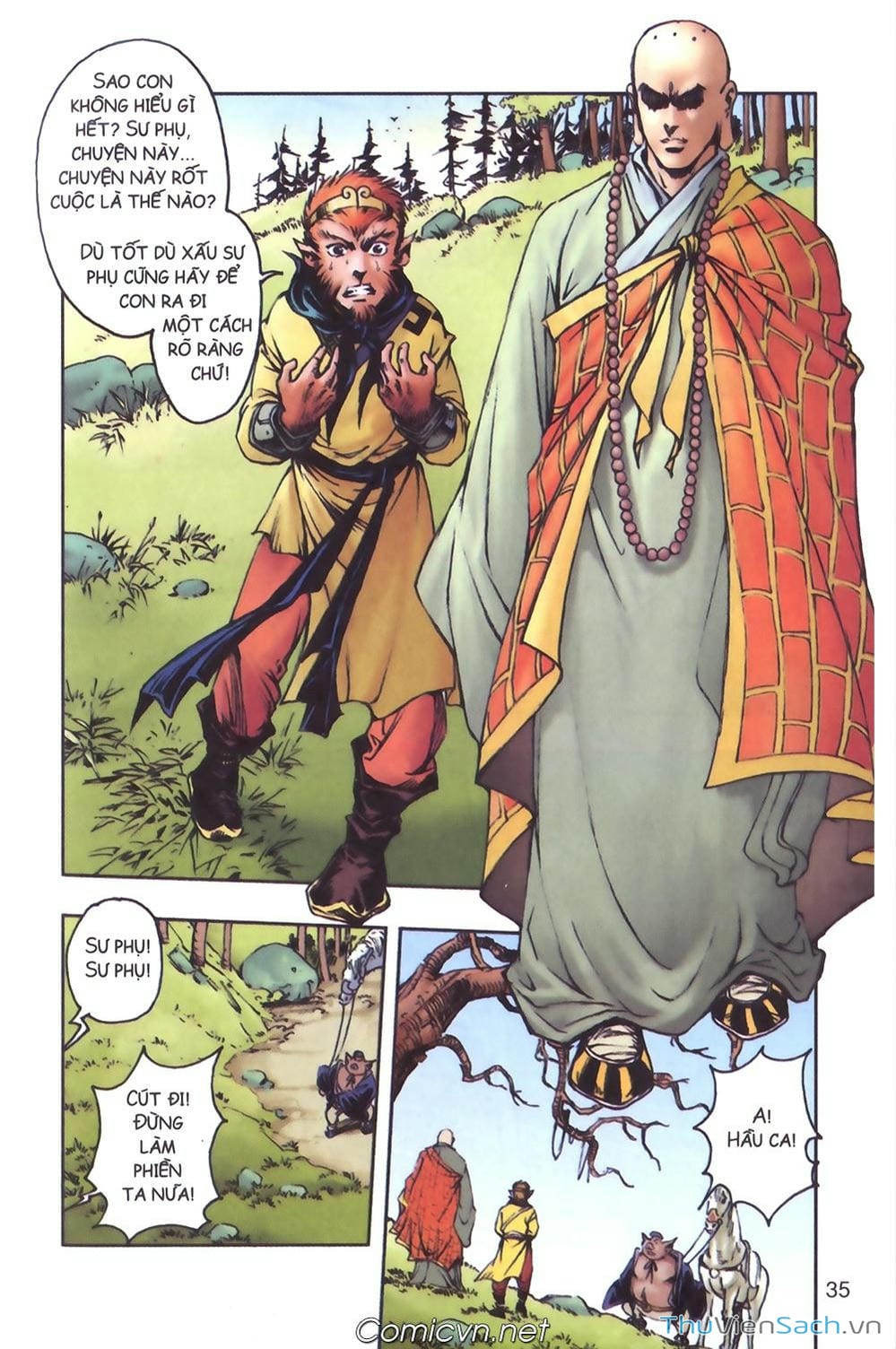 Truyện Tranh Tây Du Ký (Màu) trang 5