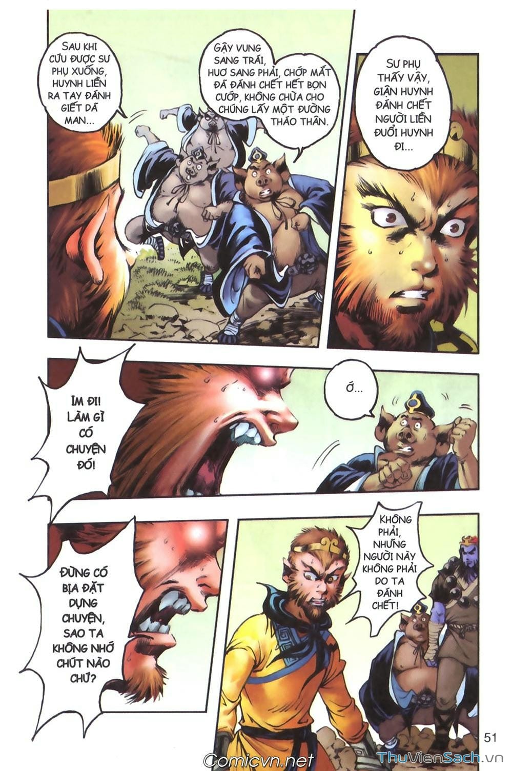 Truyện Tranh Tây Du Ký (Màu) trang 5