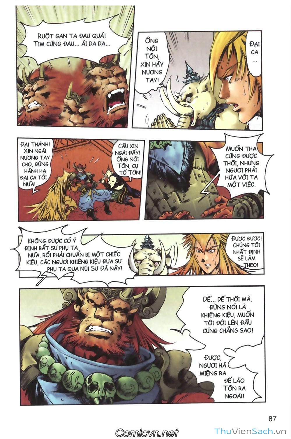 Truyện Tranh Tây Du Ký (Màu) trang 5