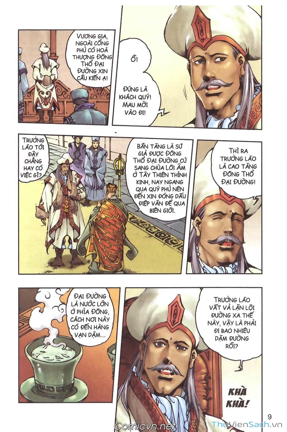 Truyện Tranh Tây Du Ký (Màu) trang 5