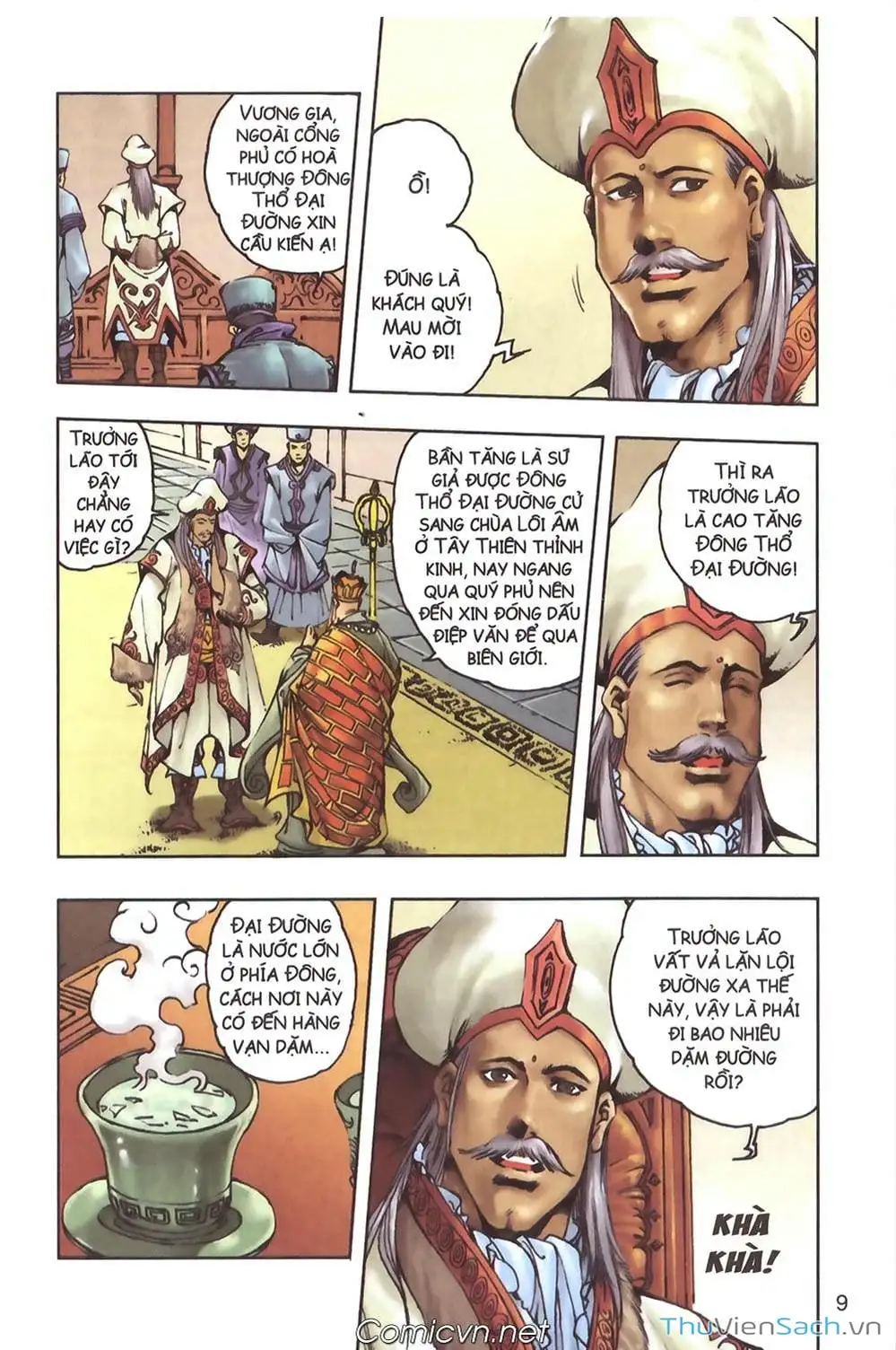 Truyện Tranh Tây Du Ký (Màu) trang 5