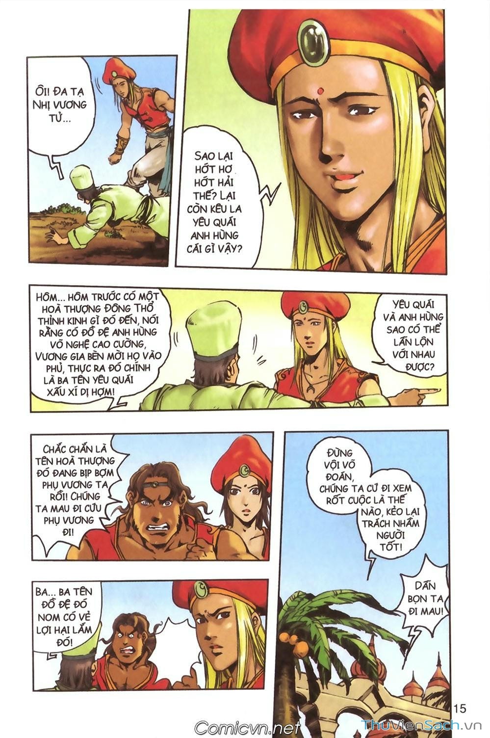 Truyện Tranh Tây Du Ký (Màu) trang 5