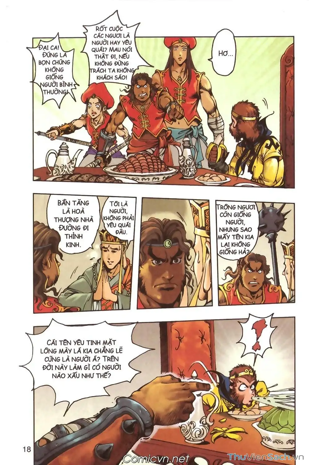 Truyện Tranh Tây Du Ký (Màu) trang 5