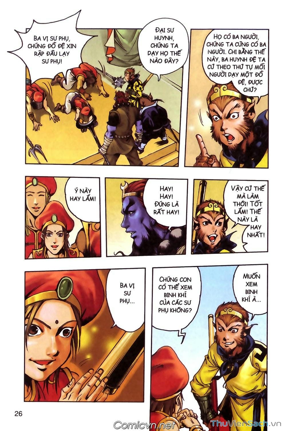 Truyện Tranh Tây Du Ký (Màu) trang 5