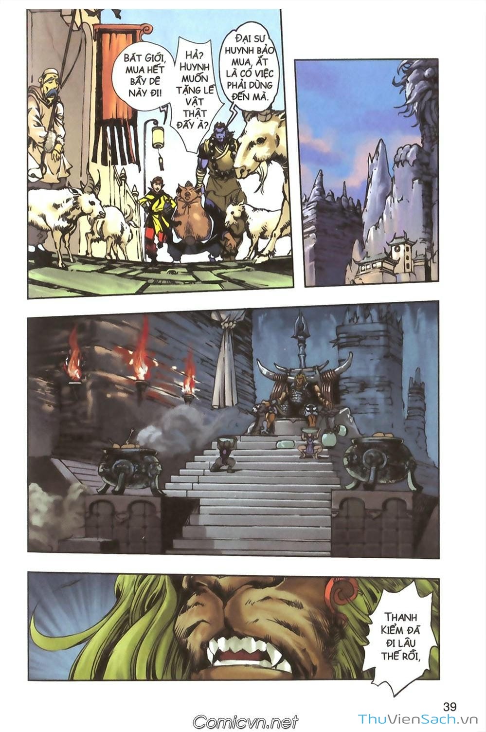 Truyện Tranh Tây Du Ký (Màu) trang 5