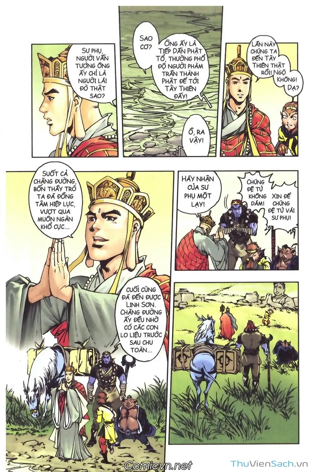 Truyện Tranh Tây Du Ký (Màu) trang 5