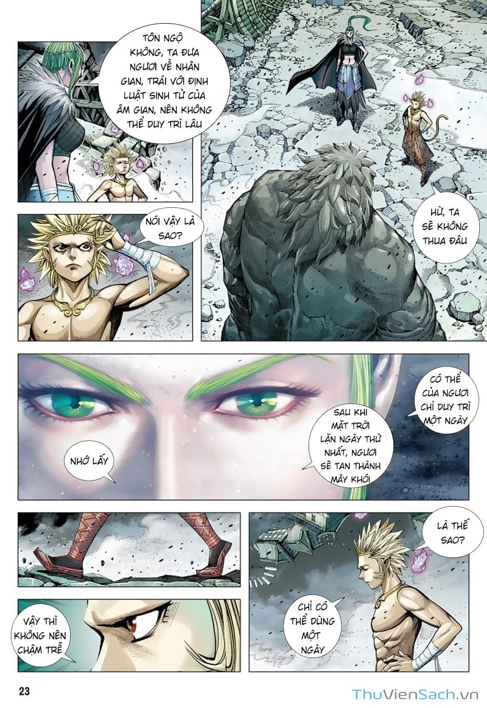 Truyện Tranh Tây Du trang 5