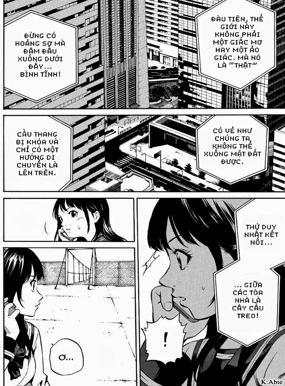 Truyện Tranh Đối Đầu Với Trọng Lực - Tenkuu Shinpan trang 4