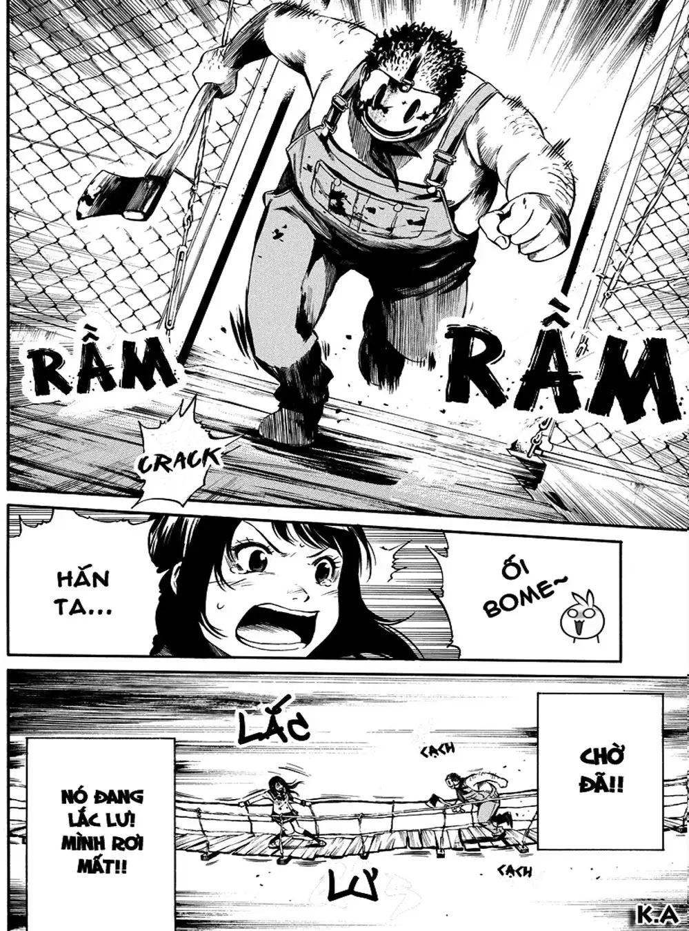 Truyện Tranh Đối Đầu Với Trọng Lực - Tenkuu Shinpan trang 4