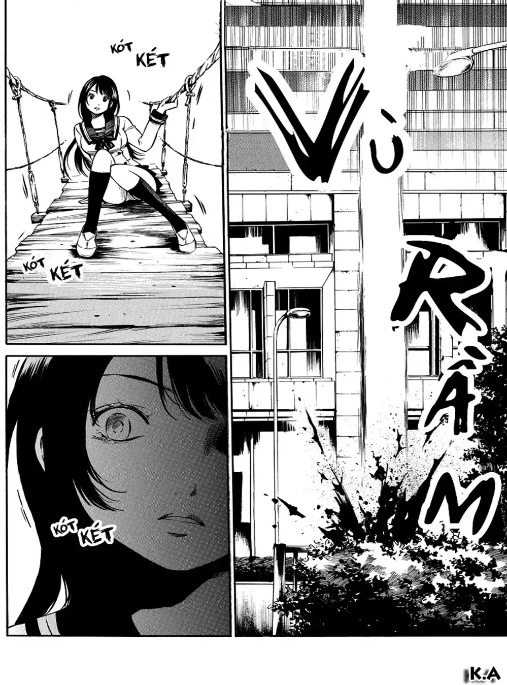 Truyện Tranh Đối Đầu Với Trọng Lực - Tenkuu Shinpan trang 4