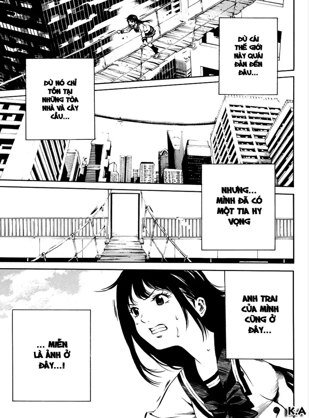 Truyện Tranh Đối Đầu Với Trọng Lực - Tenkuu Shinpan trang 4