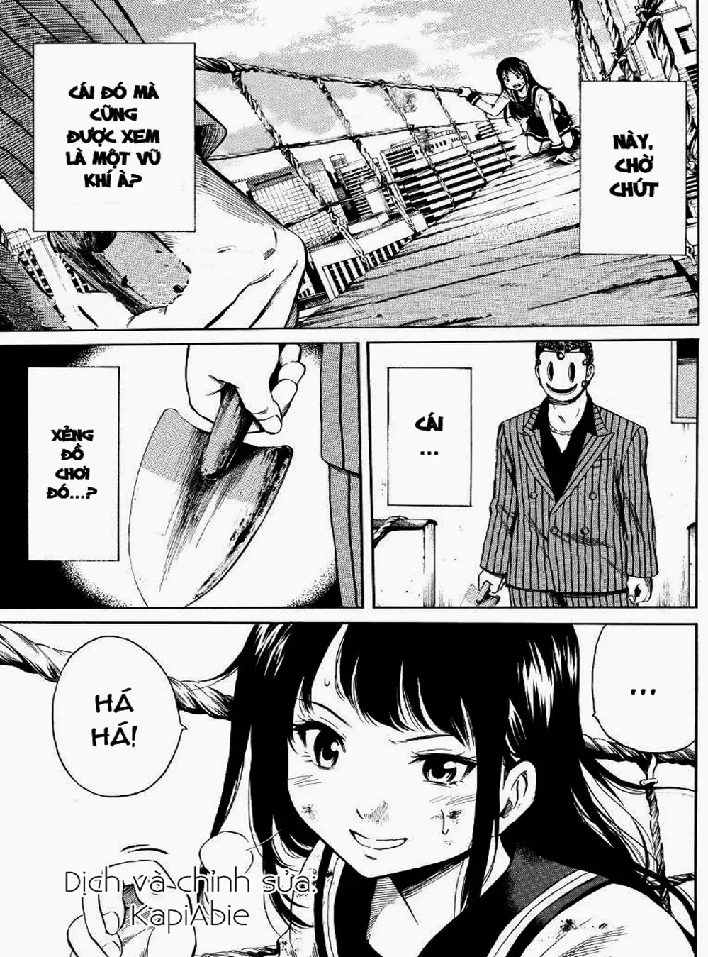 Truyện Tranh Đối Đầu Với Trọng Lực - Tenkuu Shinpan trang 4