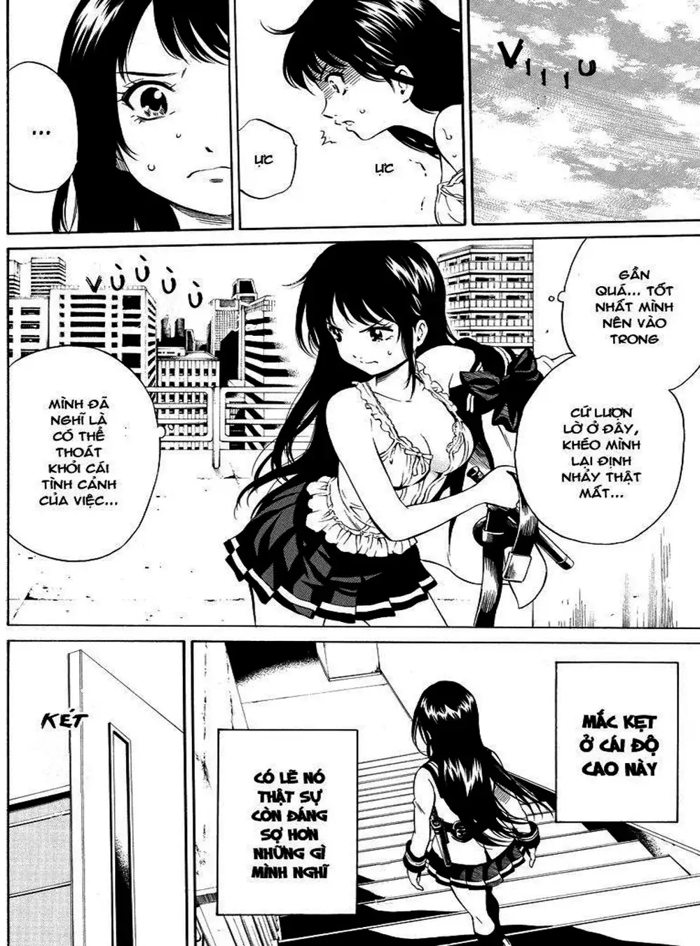 Truyện Tranh Đối Đầu Với Trọng Lực - Tenkuu Shinpan trang 4