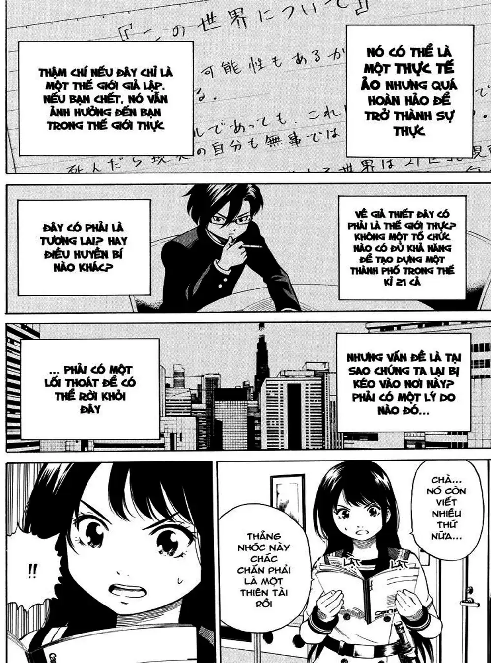 Truyện Tranh Đối Đầu Với Trọng Lực - Tenkuu Shinpan trang 4