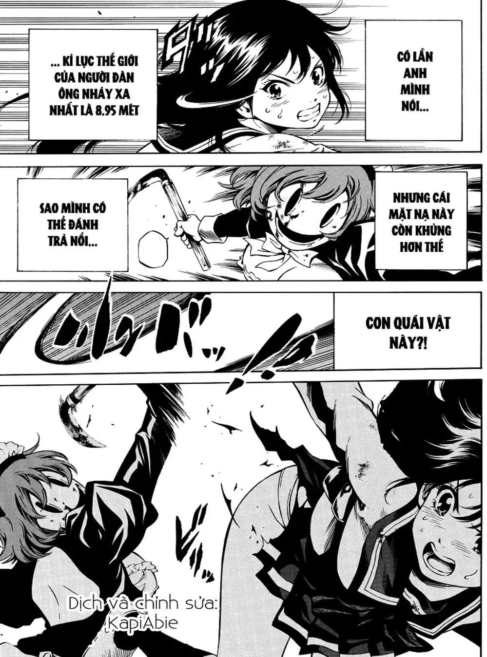 Truyện Tranh Đối Đầu Với Trọng Lực - Tenkuu Shinpan trang 4