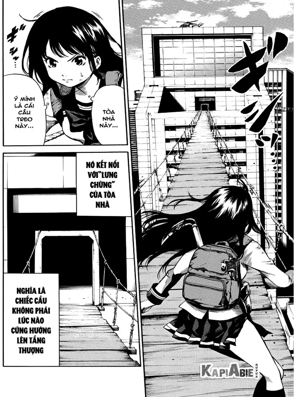 Truyện Tranh Đối Đầu Với Trọng Lực - Tenkuu Shinpan trang 4