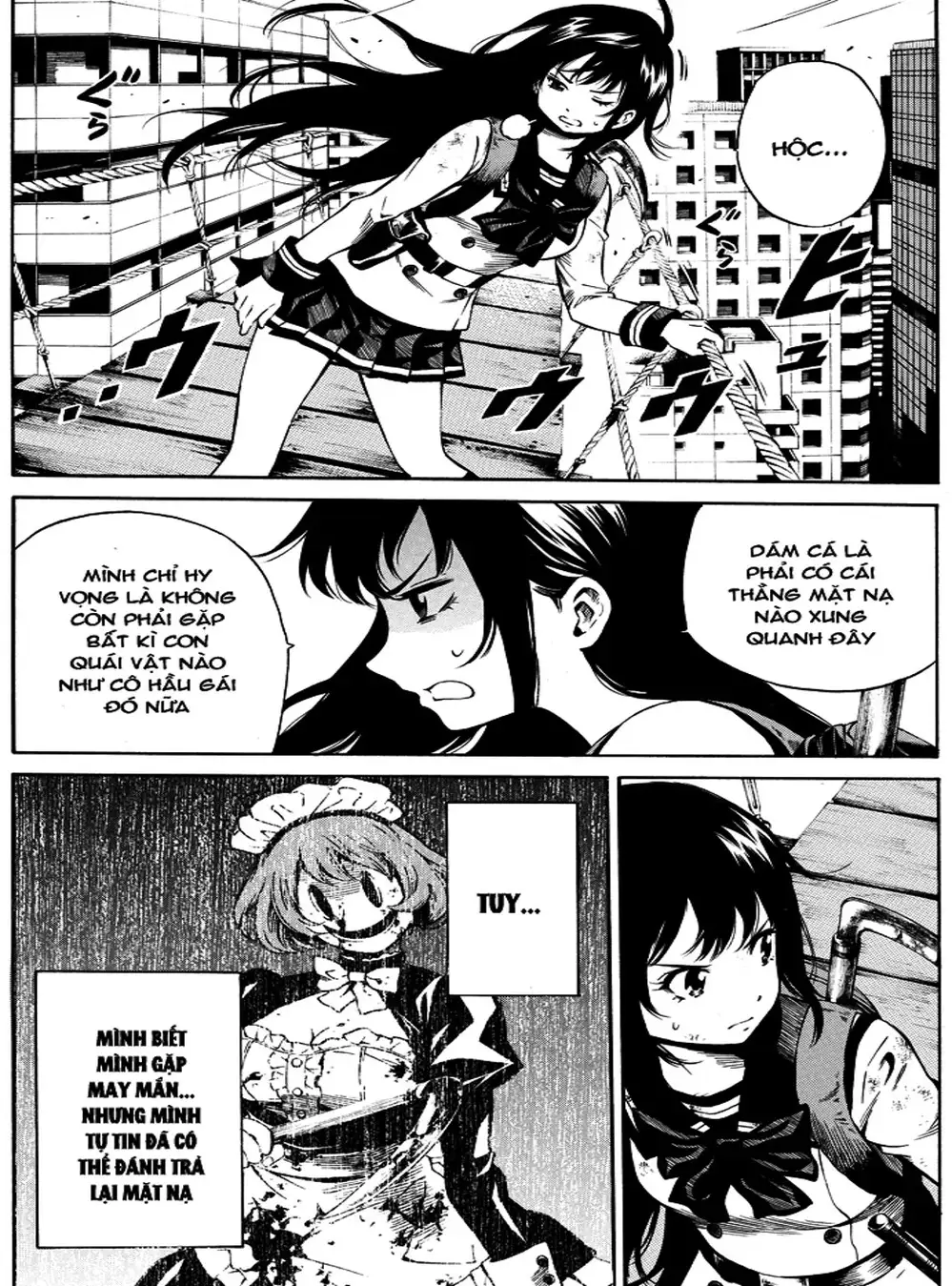 Truyện Tranh Đối Đầu Với Trọng Lực - Tenkuu Shinpan trang 4