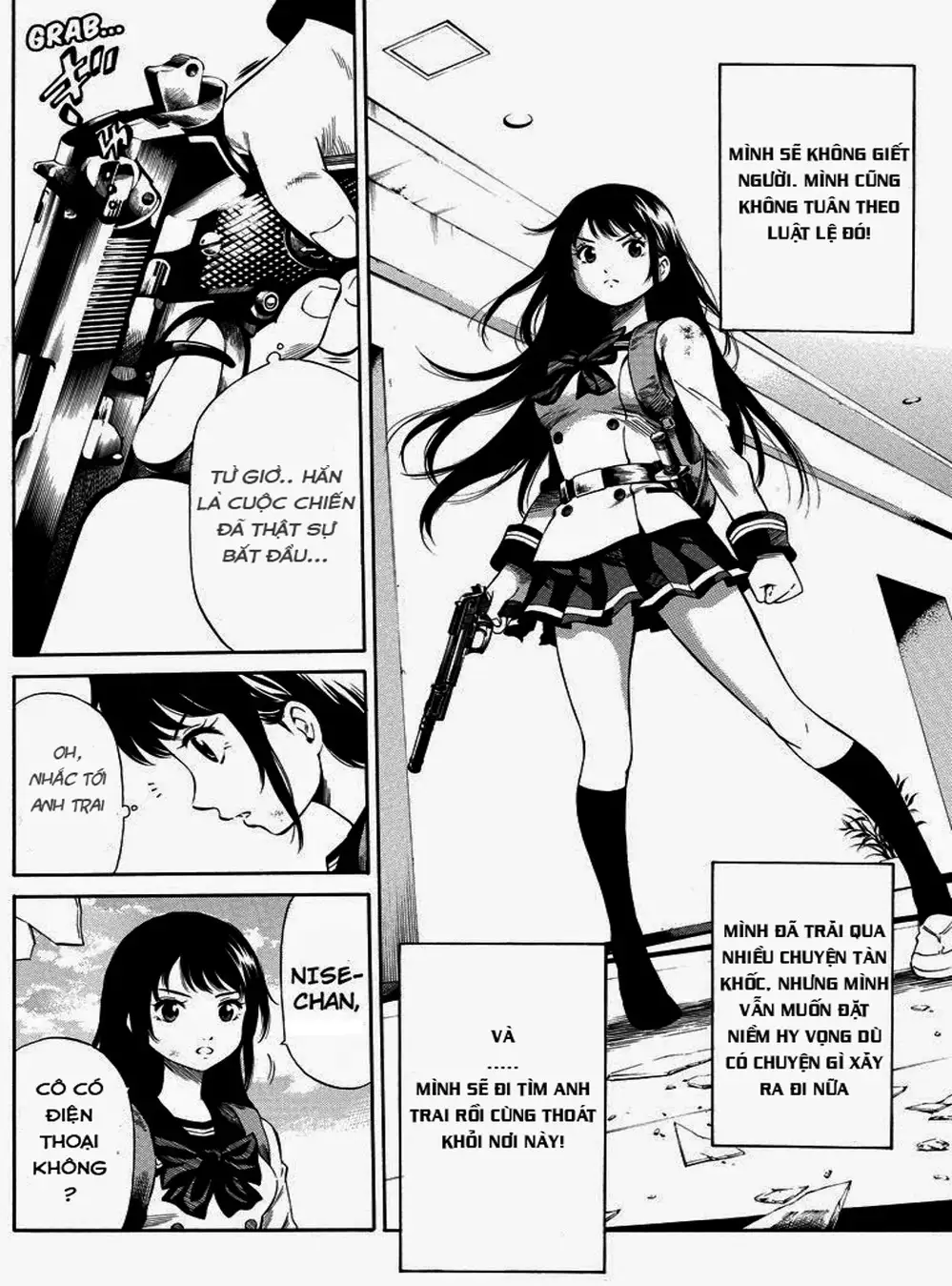 Truyện Tranh Đối Đầu Với Trọng Lực - Tenkuu Shinpan trang 4