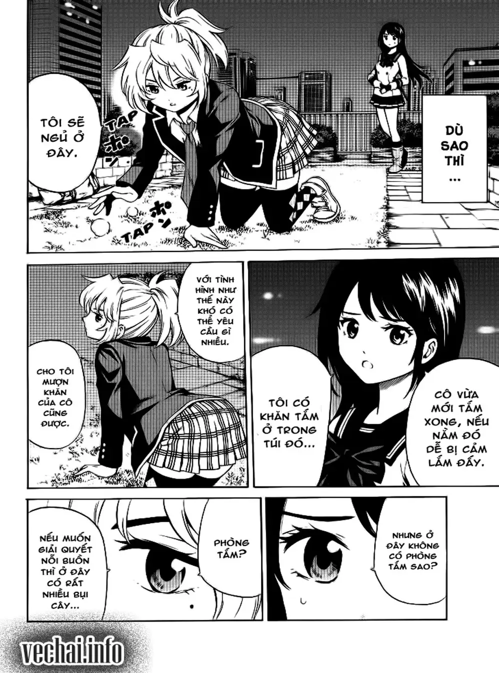 Truyện Tranh Đối Đầu Với Trọng Lực - Tenkuu Shinpan trang 4