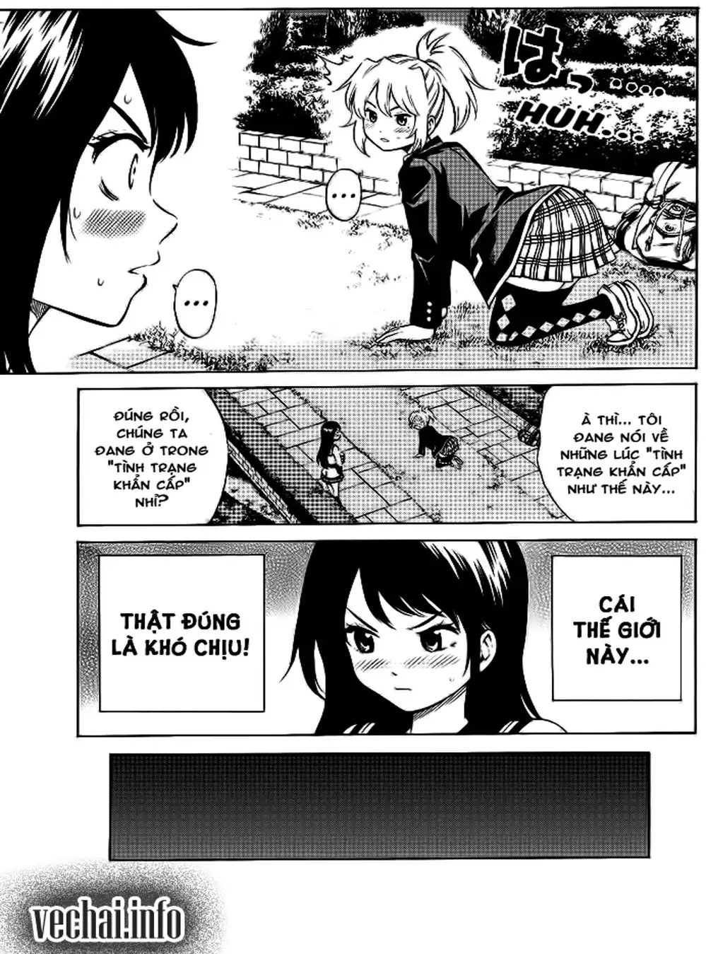 Truyện Tranh Đối Đầu Với Trọng Lực - Tenkuu Shinpan trang 4